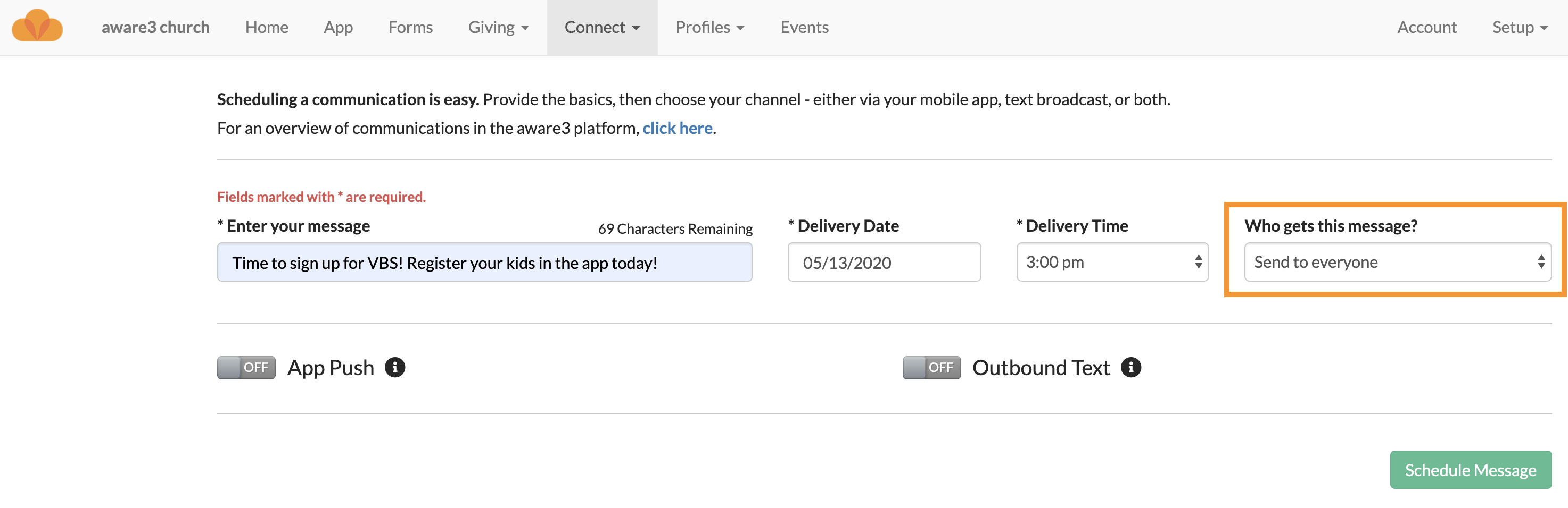 Getting Started with Push Notifications – Aware3